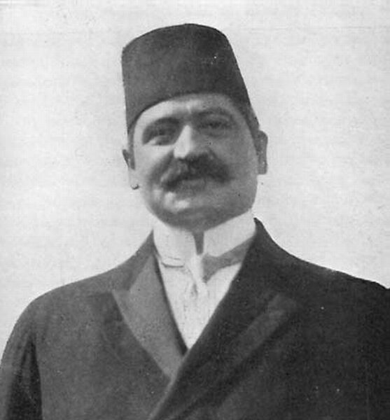 Portrait de Mehmed Talaat Pacha