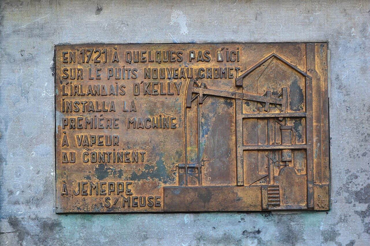 La machine de Newcomen arrive en Belgique en 1721