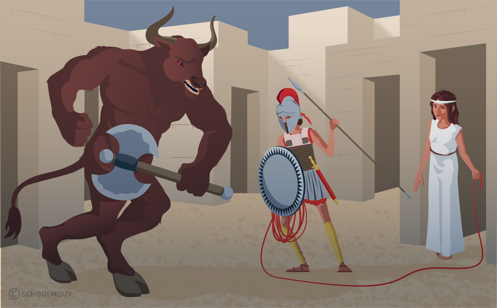 Minotaure - Français - 6e - SchoolMouv