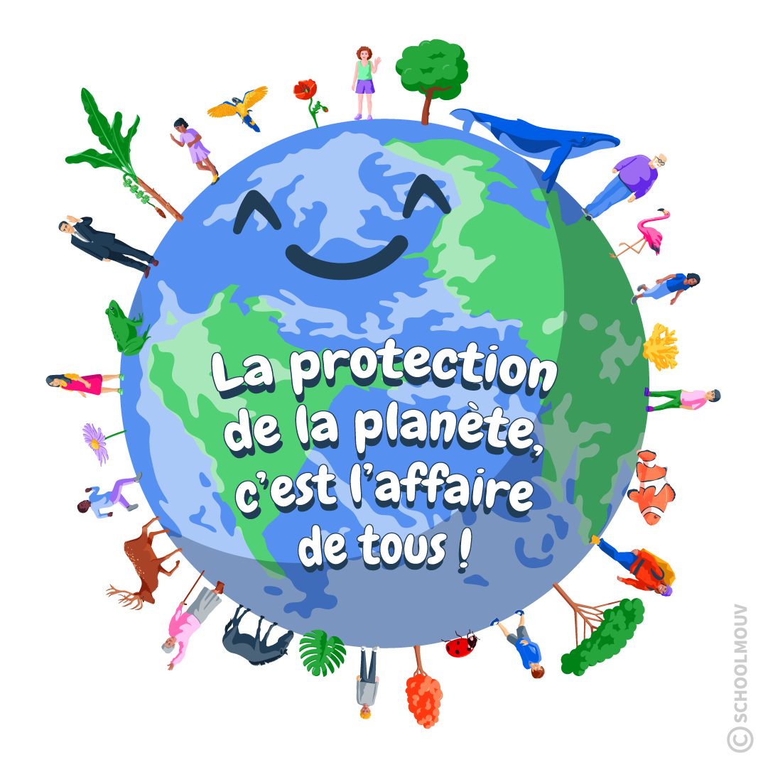 Protection planète environnement - SchoolMouv - EMC - cycle 2
