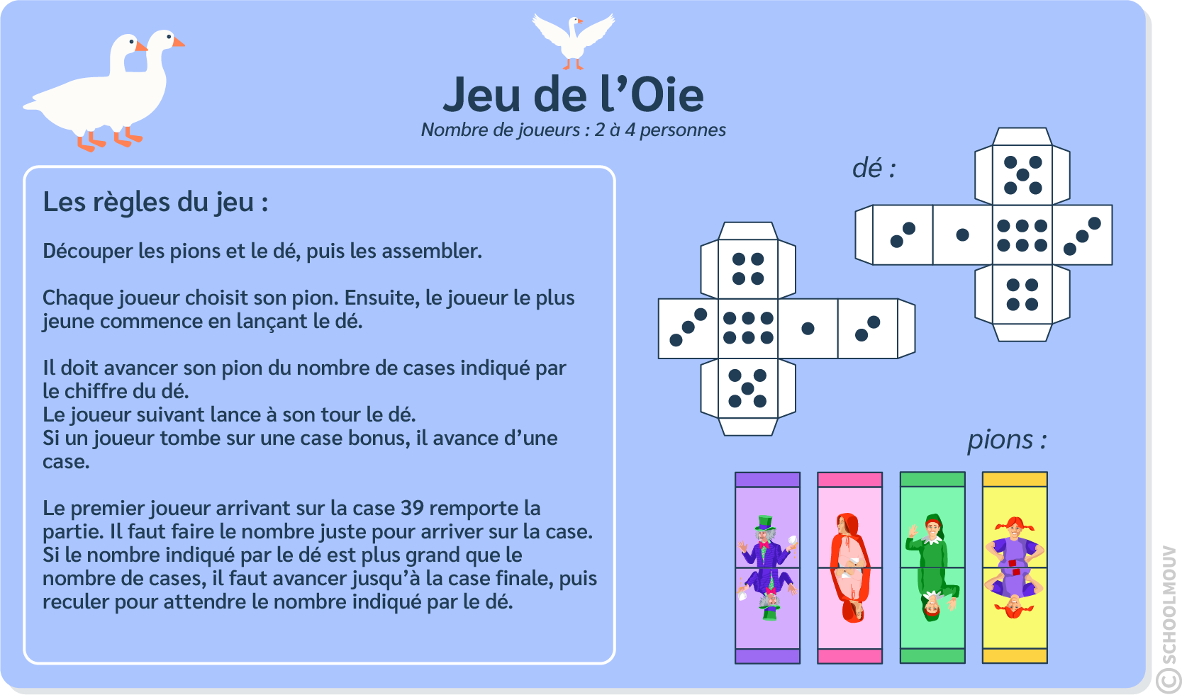 règle du jeu - texte injonctif - français - lecture et compréhension - CM2