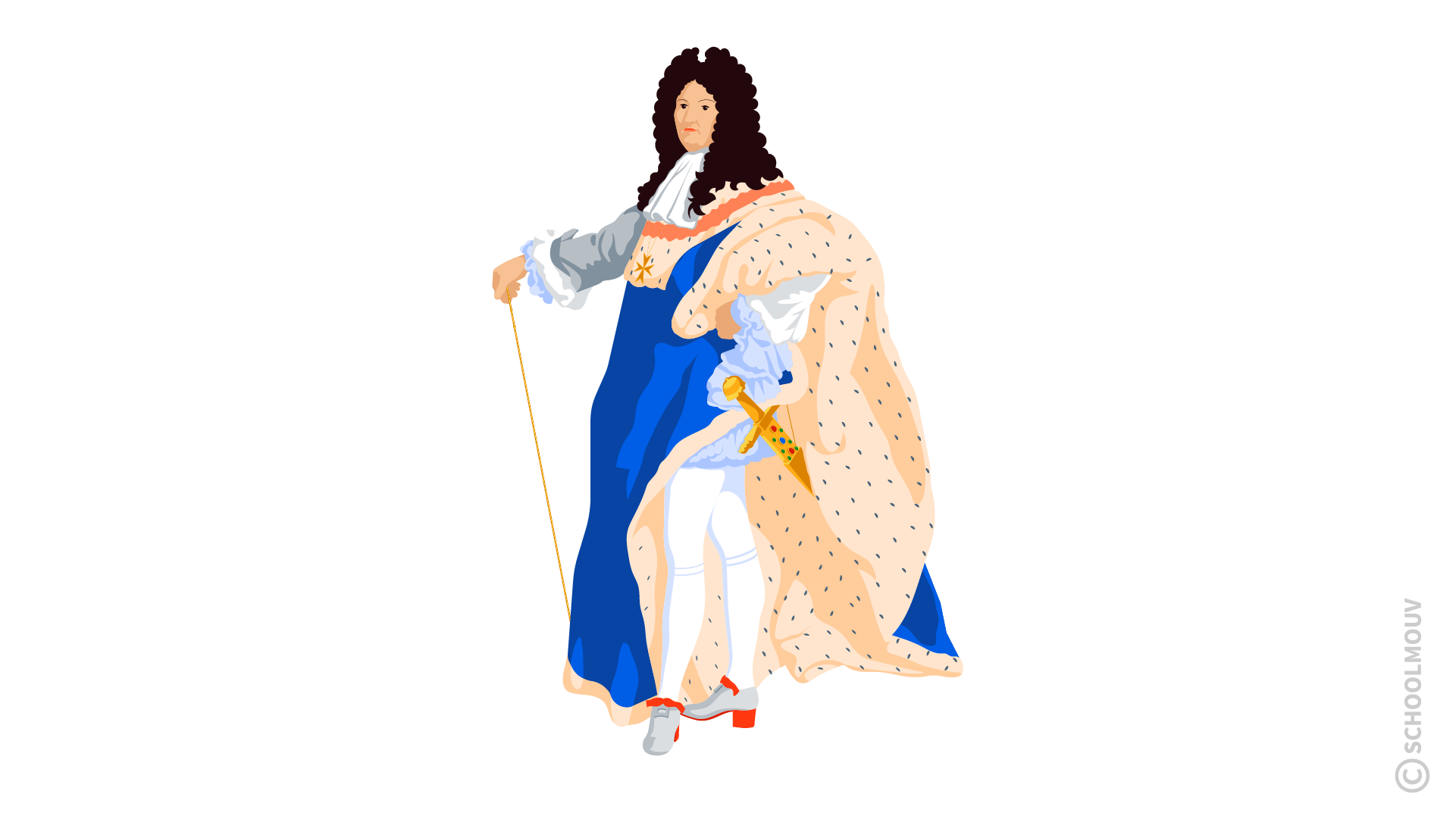 Louis XIV - français - lecture et compréhension - CM2