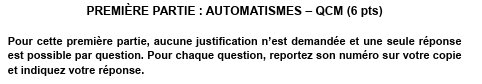 épreuve anticipée mathématiques exemple