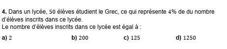 épreuve anticipée mathématiques exemple