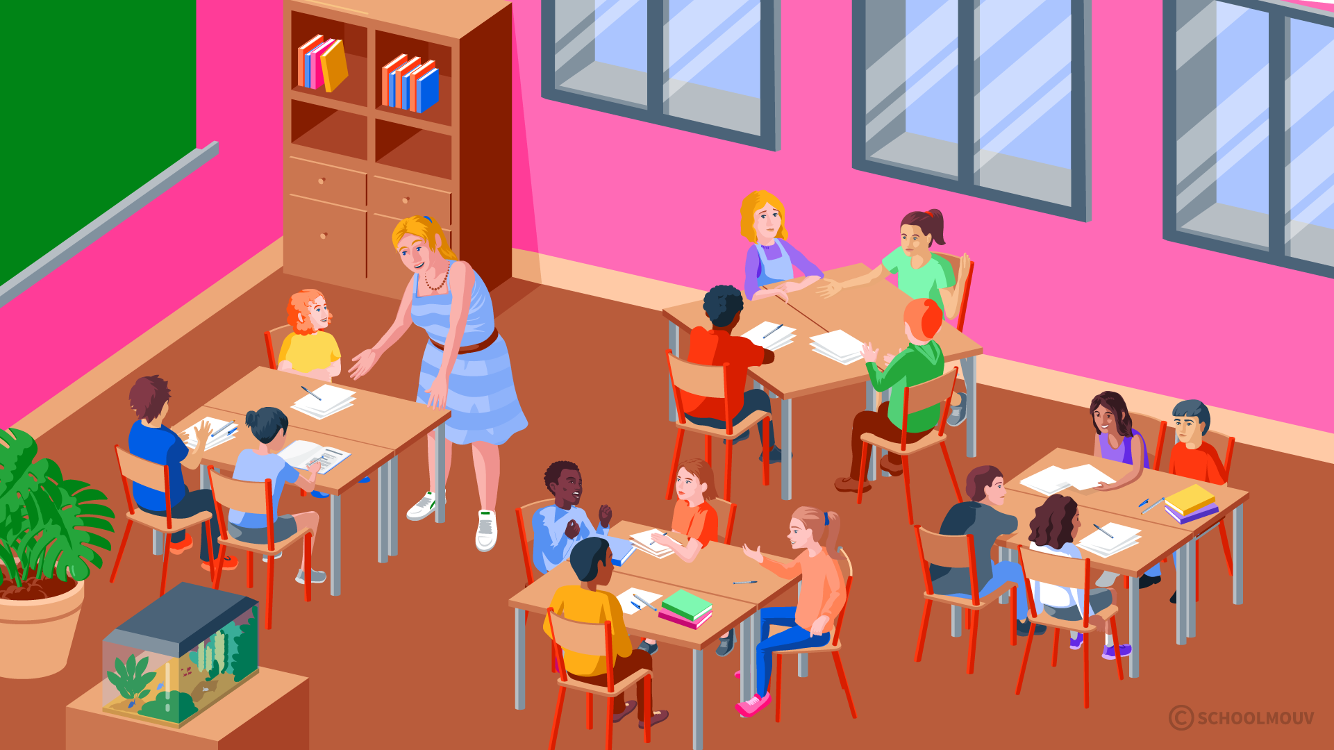 travail groupe - EMC - CE1 - SchoolMouv