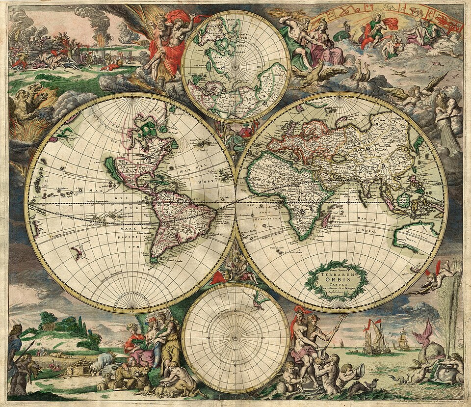 Carte du monde - SchoolMouv - Français - 1re