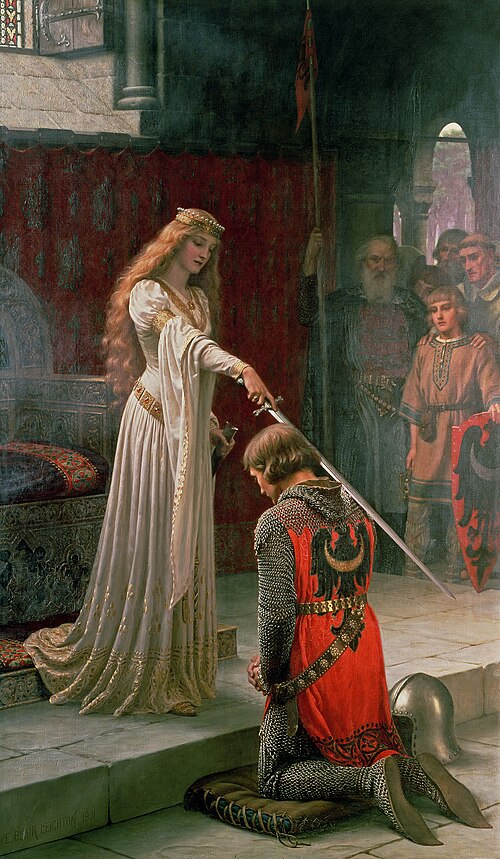 Edmund Blair Leighton, The Accolade - SchoolMouv - Français 1re