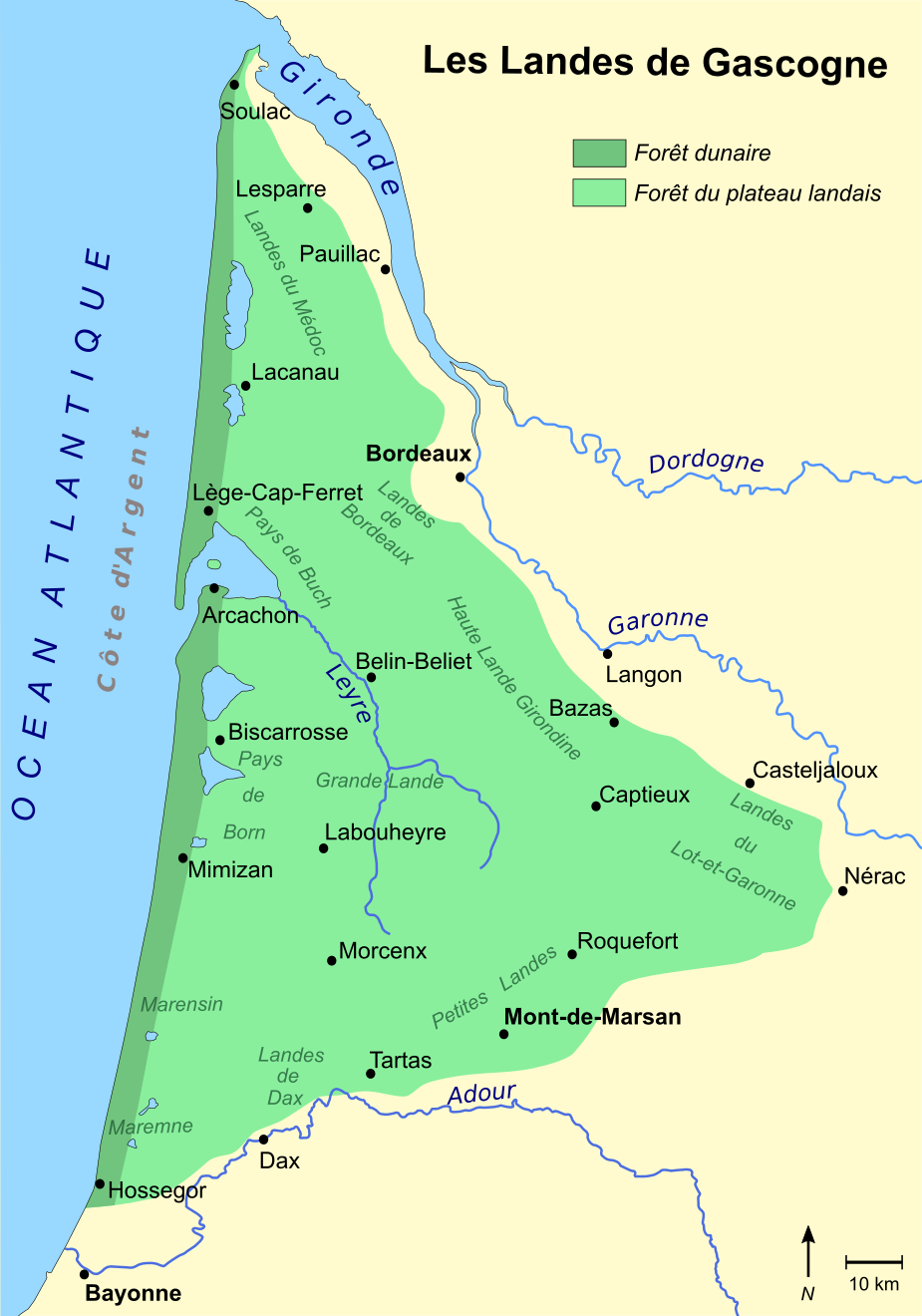 Les Landes de Gascogne