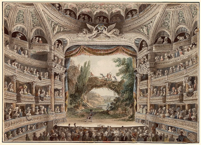 Intérieur de la Comédie française - SchoolMouv - Français - 1re