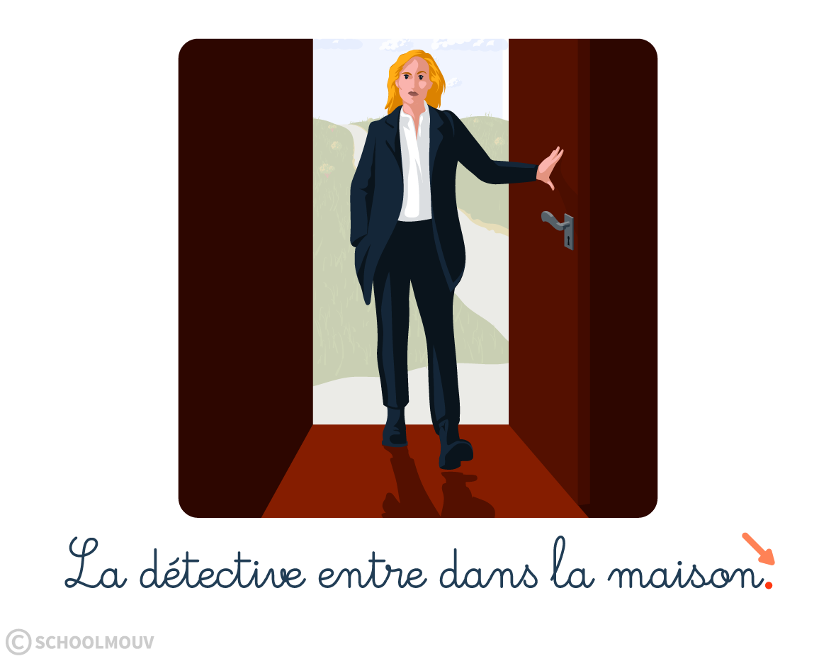 Ponctuation ton voix point - SchoolMouv - Français CE1