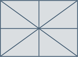 Maths CE2 - On partage un rectangle en 8 parts égales.