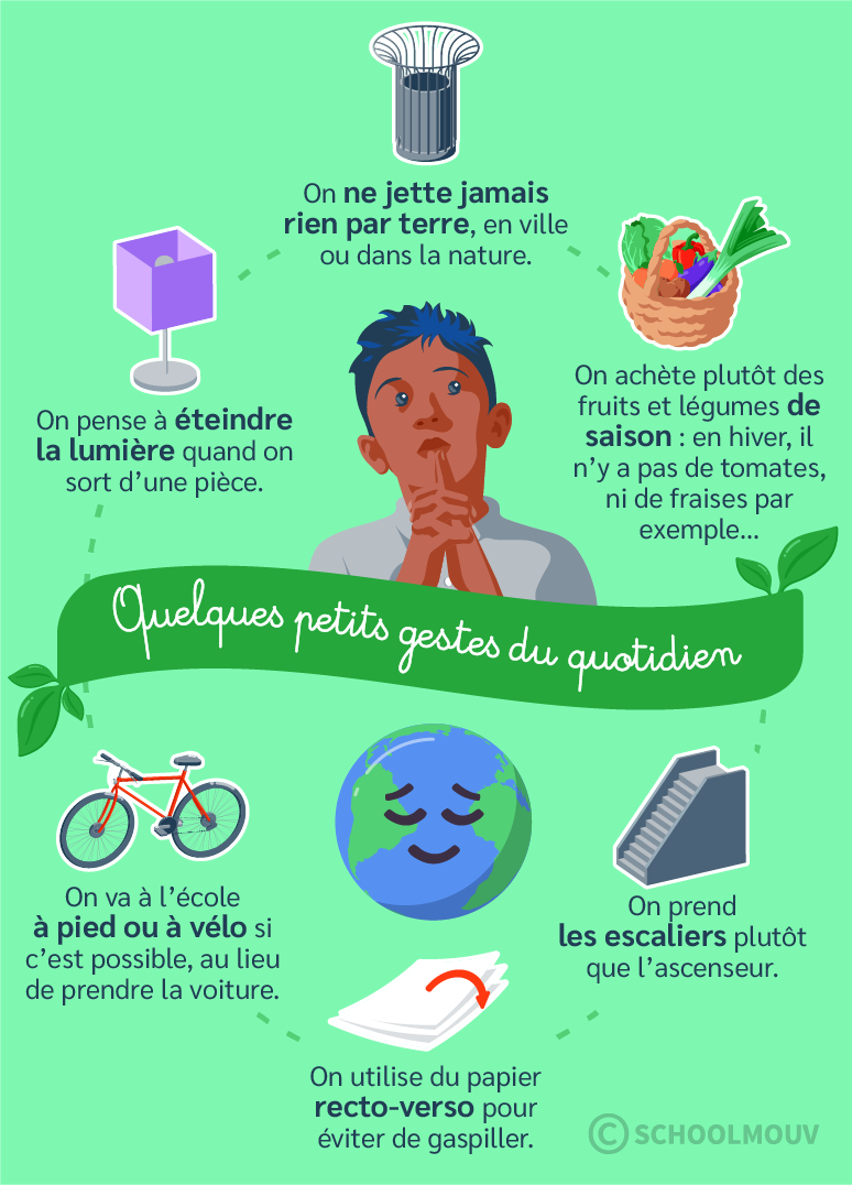 Faire des gestes responsables au quotidien en tant qu’éco-citoyen pour protéger l’environnement