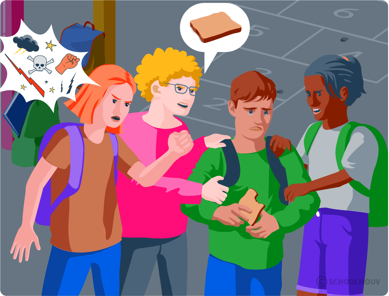 Les actes de violence répétés à l’encontre d’un élève sont une forme de harcèlement