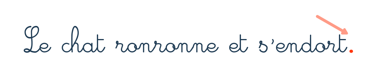 Lire ponctuation point - SchoolMouv - Français CP