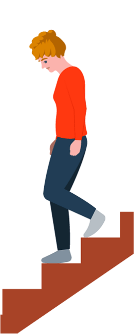 descendre se déplacer dans espace CP maths