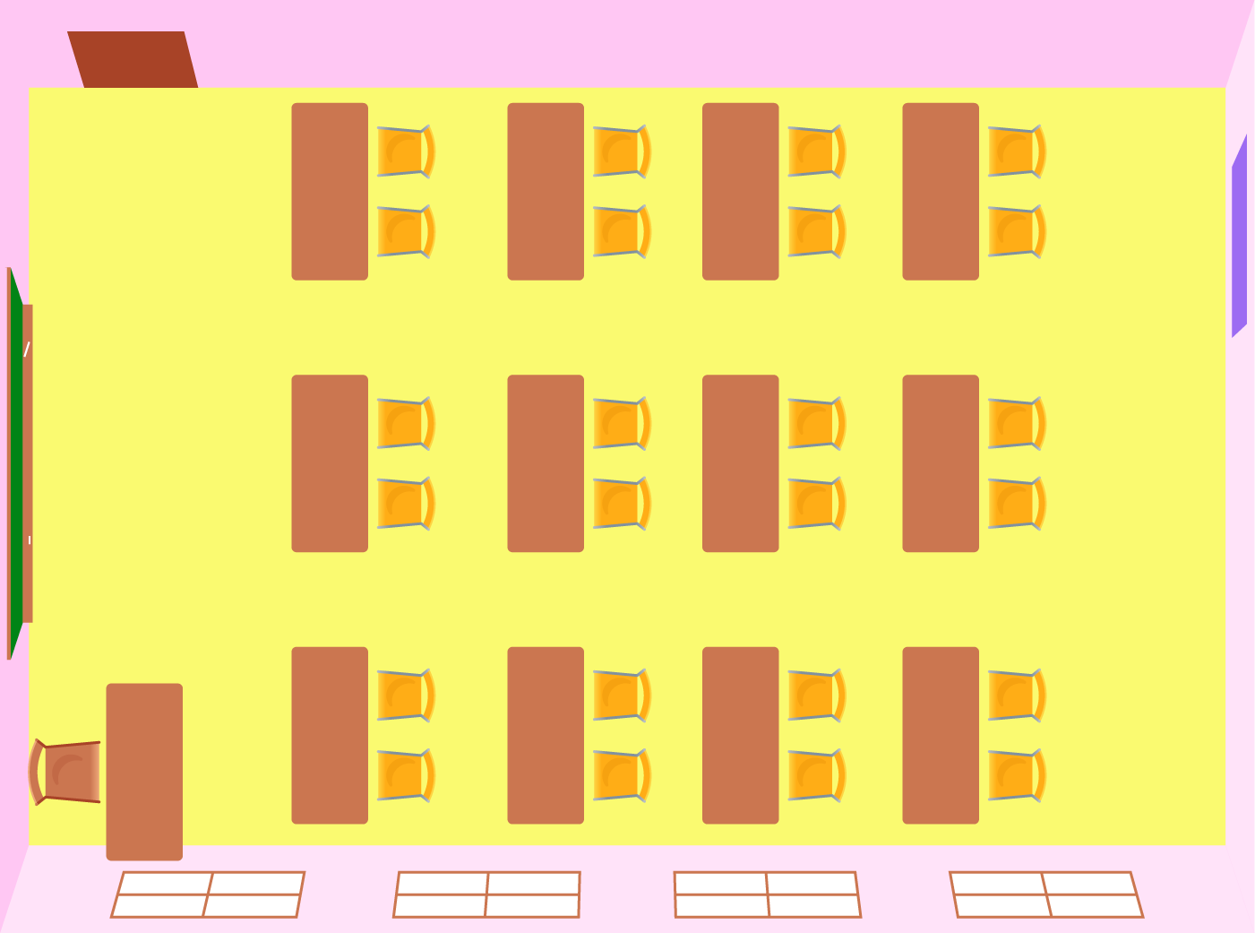 Plan de classe CP se déplacer espace