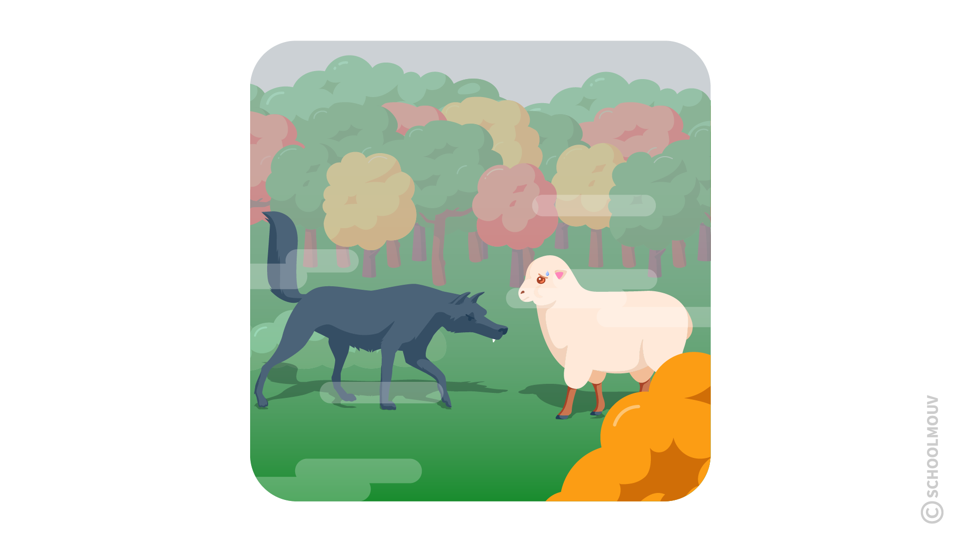 Le Loup et l’Agneau - français - lecture et compréhension - CM2
