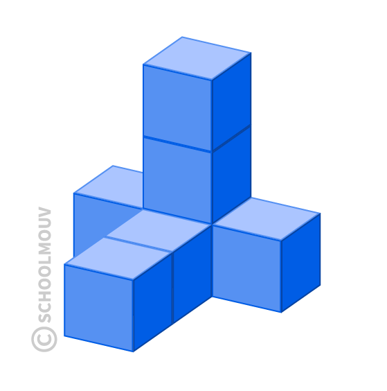 Associer un assemblage de cubes avec ses différentes vues