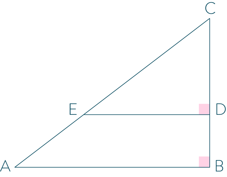  angles correspondants sont des angles droits