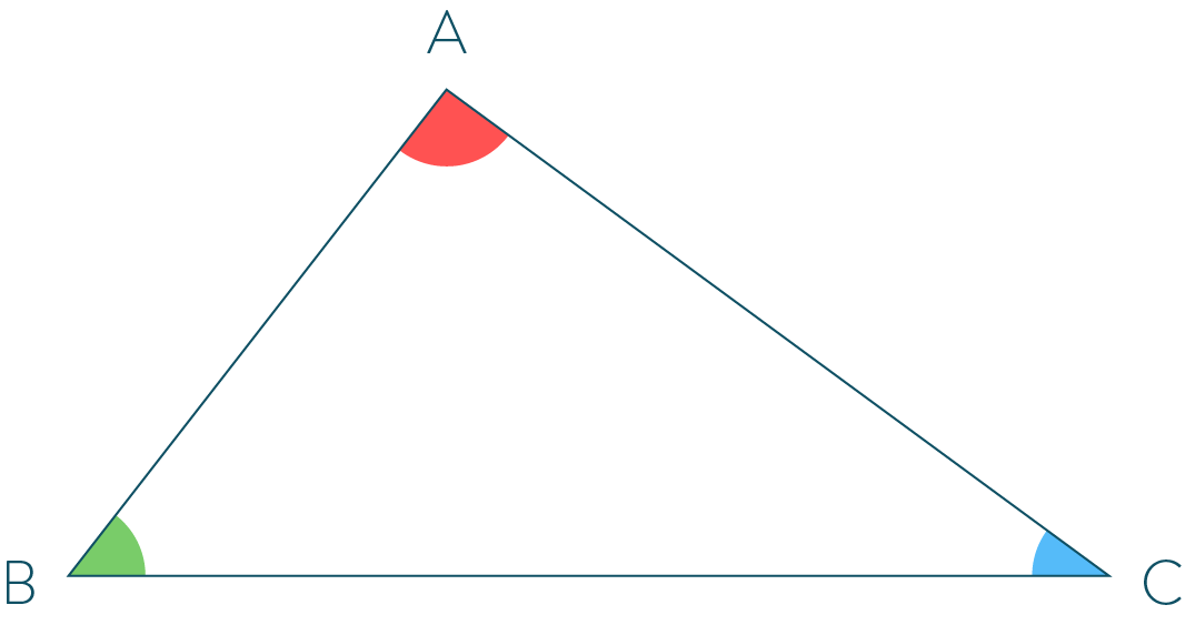 Connaître les angles d’un triangle mathématiques cinquième