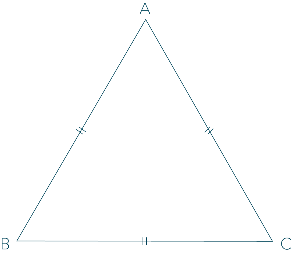 tracer un triangle équilatéral connaître et utiliser les triangles - partie 1 mathématiques cinquième