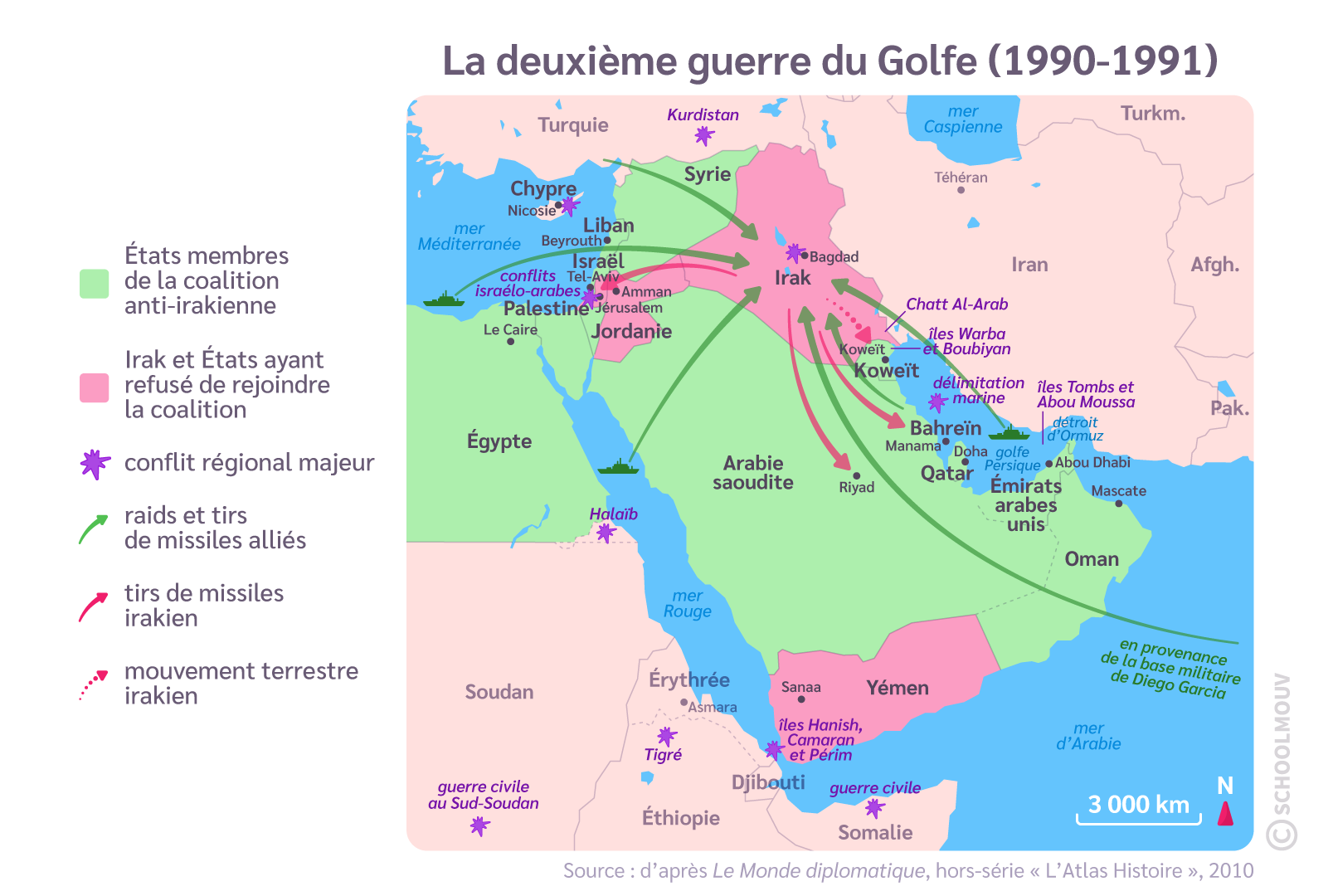 La deuxième guerre du Golfe