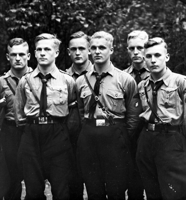 Les jeunesses hitlériennes en 1933
