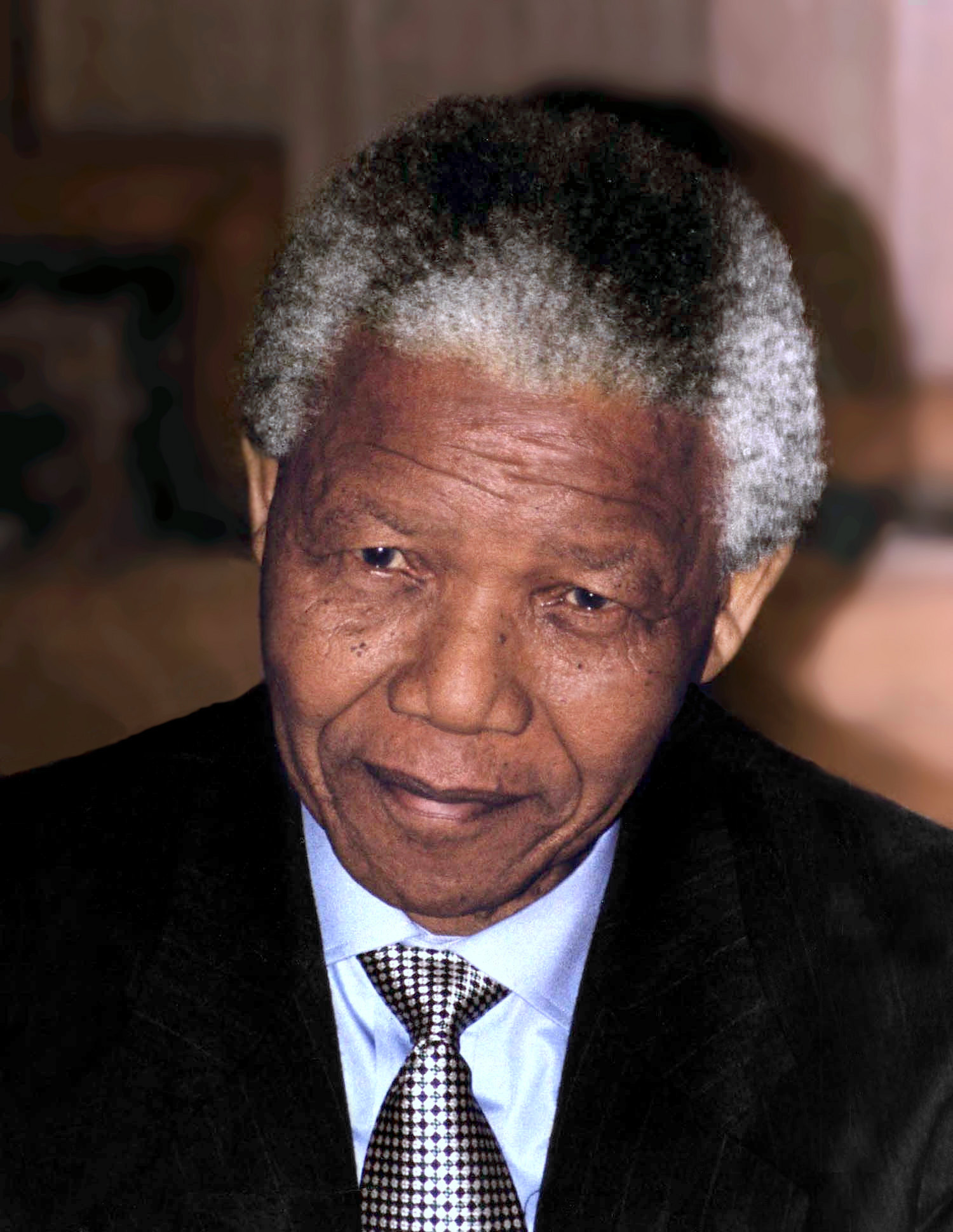 Photographie de Nelson Mandela