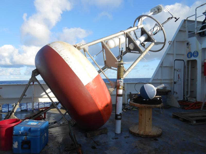 Déploiement de bouées PIRATA et d’un profileur Deep Arvor